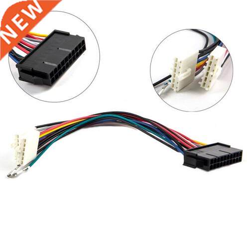 20Pin ATX To 2-Port 6Pin AT PSU Converter Power Cable Cord 2
