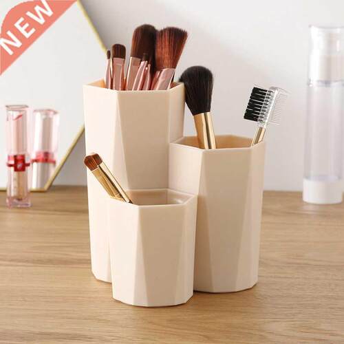 Lattices Make-up Brush Holder Box Cosmetic Table