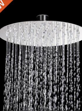 8 Stainless Steel Round Shower Head Rainfall Showerhead Bat