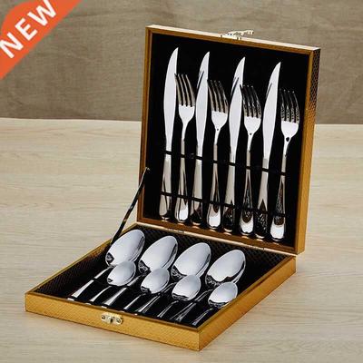western tblewre stek cutlery set knife fork spoon box set