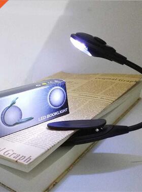 Reng Clip Light on Book Black Battery Chargeable Flexible