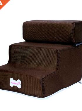 Removable Dogs Beds Anti-slip Dog Stairs Pet 3 Steps Stairs