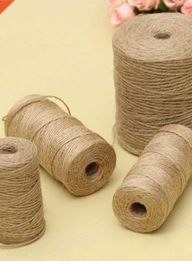 30/50/100Meters Natural Vintage Jute Rope Cord String Twine