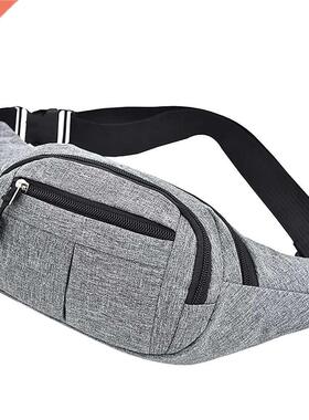 Men's Breast Package Waterproof Outdoor Sports Bag Canvas Po