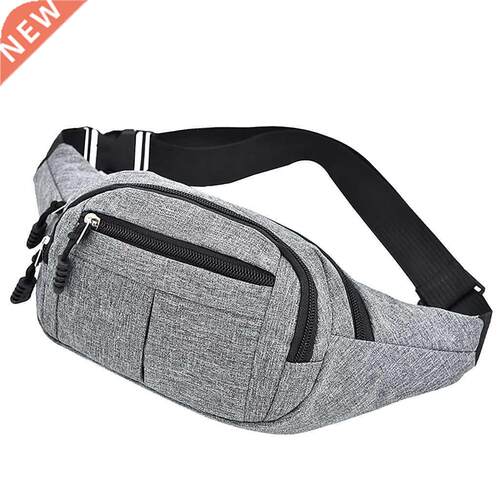 Men's Breast Package Waterproof Outdoor Sports Bag Canvas Po