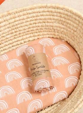 Kangobaby Fashion Muslin Swaddle Cloth Diaper Wrap Baby Rece