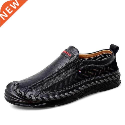 New Leather Casual Shoes Men's Casual Moccasins Loafers Adul