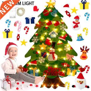 DIY Felt Christmas Tree Merry Christmas Decorations For Home