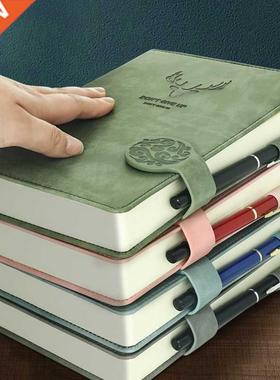 A5 Journal Notebook 200 Pages Retro Planner Office Work Busi