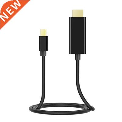 Adapter Cable Mini DP To HDMI-compatible Cable 1080P Gold-pl
