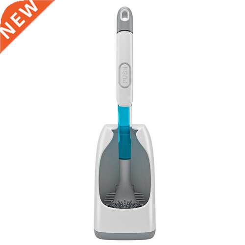 Punch-free Wall Mounted Clean Brush and Holder Set Silicone