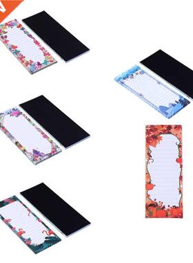 Magnetic Notepads Size 3.5 x 9 Fridge Memo Pads Grocery Shop
