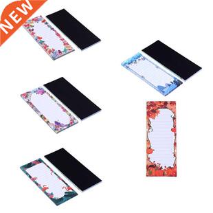 Magnetic Notepads Size 3.5 x 9 Fridge Memo Pads Grocery Shop