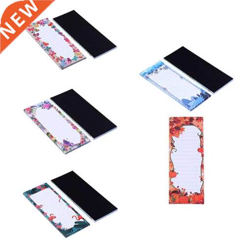 Magnetic Notepads Size 3.5 x 9 Fridge Memo Pads Grocery Shop