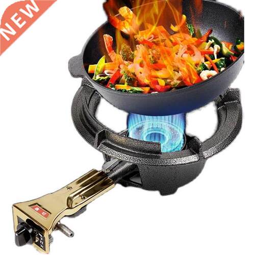 Outdoor portable gas stove, commercial hotel kitchen,