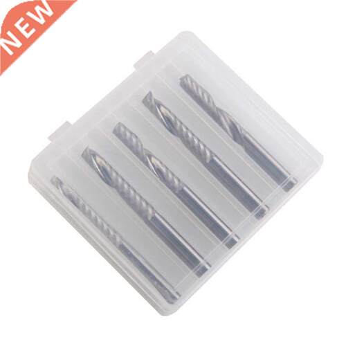 5 Pcs Straight Electric Wood Milling Spiral Cutter Solid Car