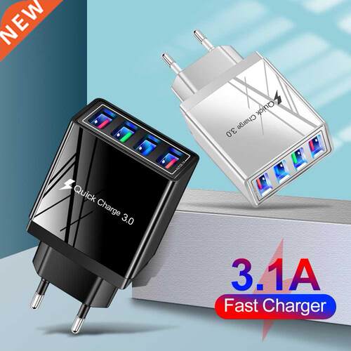 5V 3A USB Charger Fast Charging Charge QC 3.0 Universal Wall
