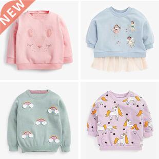 Brand Quality Terry Cotton Infant Babe Kids Sweatshirt Blous