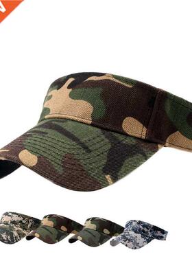 Summer Camouflage Empty Top Suncap Portable Foldable Magic T