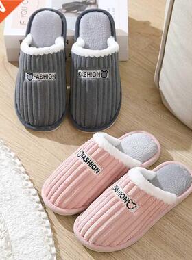 Slipper Soft Slippers women lovers Winter men Indoor Flat