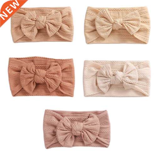 1Pcs Newborn Baby Headband For Girls Elastic Knit Children T