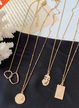 NM013 Originality Personality Geometry Round Square Face He