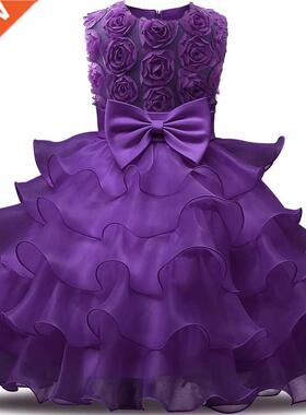 Children Luxury Party Formal Dress For Wedding Birthday Kids