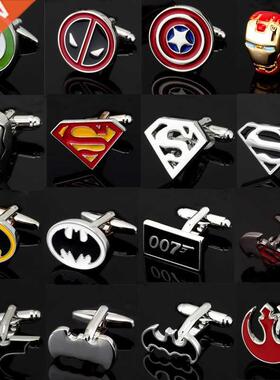High quality men's shirt Cufflinks brand new American movie