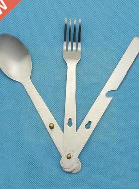 High Quality Army Fork Spoon Eating Utensil Repro Steel