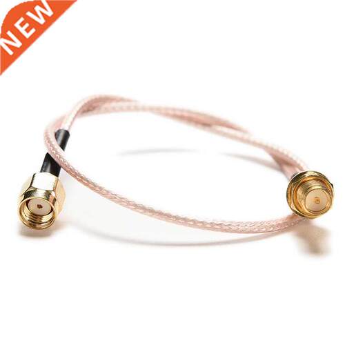 cable RP.SMA male jack to female plug bulkhead crimp RG316 p