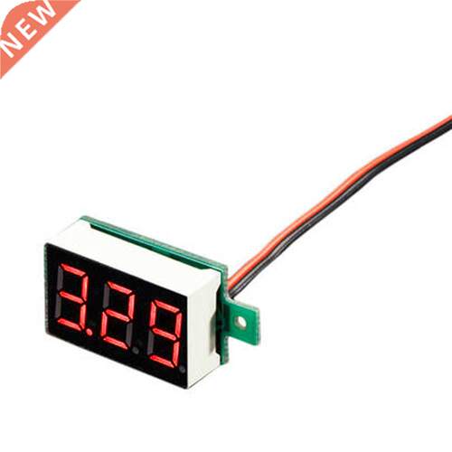 LCD Voltmeter Voltimetro Red LED Amp Volt Meter Gauge Voltag