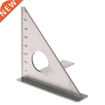 Stainless Steel Woodworking Ruler Triangle Square Rafter Met