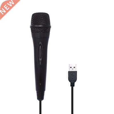 USB Wired m/9.8ft Gamepads use Microphone High Performance