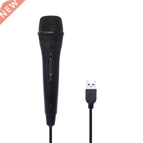 USB Wired m/9.8ft Gamepads use Microphone High Performance