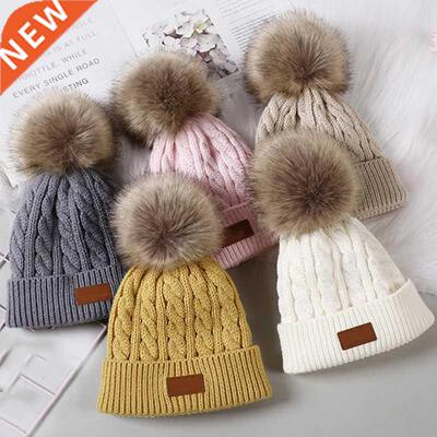 Baby Boy Hat Cute Pompom Baby Cap Beanie Autumn Winter Warm