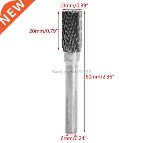 10mm Grinding Head Diameter Cylindrical Tungsten Carbide Rot