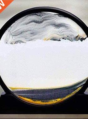 Sandscape Ornament 3D Deep Sea Motion Screen Flowing Frame