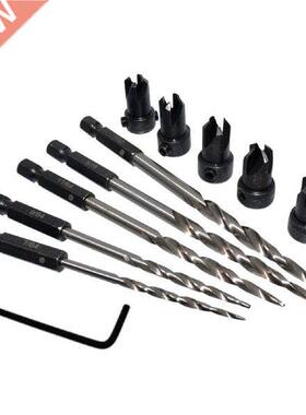 11pcs Accessories Reamer Hex Shank Portable Quick Change
