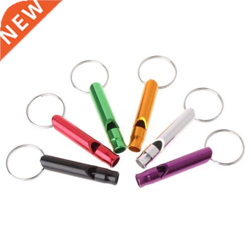 Pet Training Whistle Dogs Puppy Sound Portable Flute Aluminu