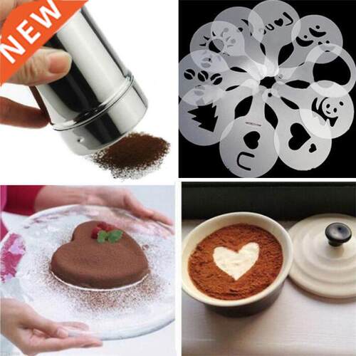 Cappuccino Mold Fancy Coffee Printing Model Foam Spray Cake