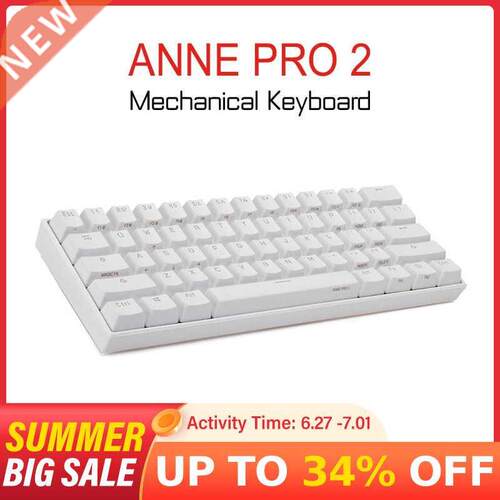 ANNE Pro2 Mini Portable Wireless bluetooth 60% Mechanical Ke