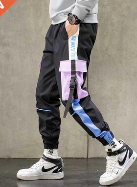 April MOMO 2022 Men INS Fashion Hip Hop Spring Summer Thin P