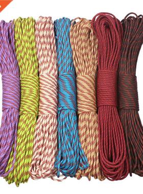CAMPINGSKY Paracord 4mm 100ft 550 Paracord Parachute Cord La