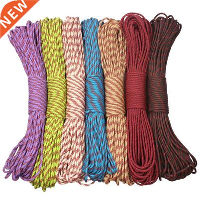 CAMPINGSKY Paracord 4mm 100ft 550 Paracord Parachute Cord La