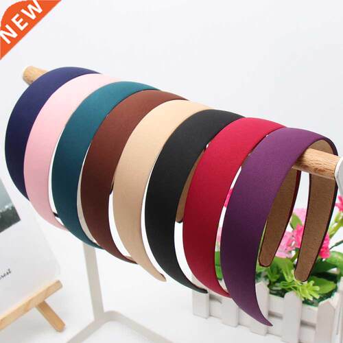 2022 Plastic Headbands For Women Girls Wide Solid No-slip H
