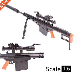 1:6 M82A1 Barrett Sniper Rifle Assembling Toy Gun Model Asse