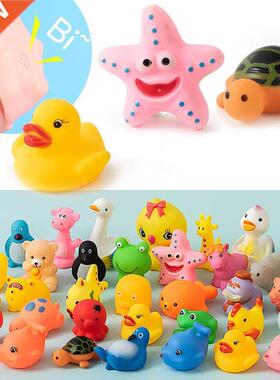 1/10 Pcs/set Baby Cute Animals Bath Toy Swimming Water Toys