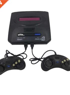 New Retro 16 bits MD home video game console card double gam