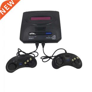 New Retro 16 bits MD home video game console card double gam