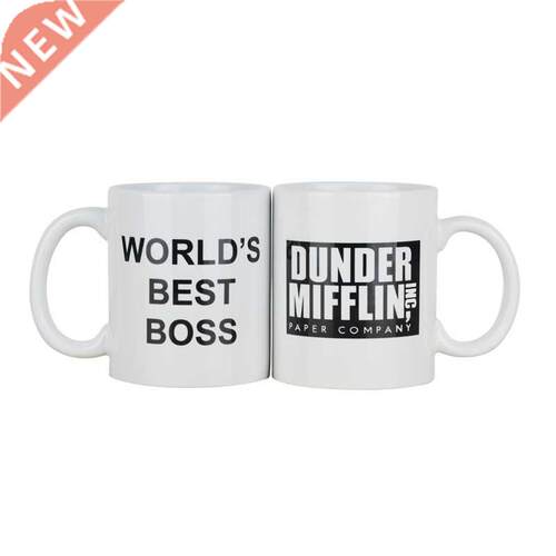 Coffee Mug cup With Dunder Mifflin The Office World's Best